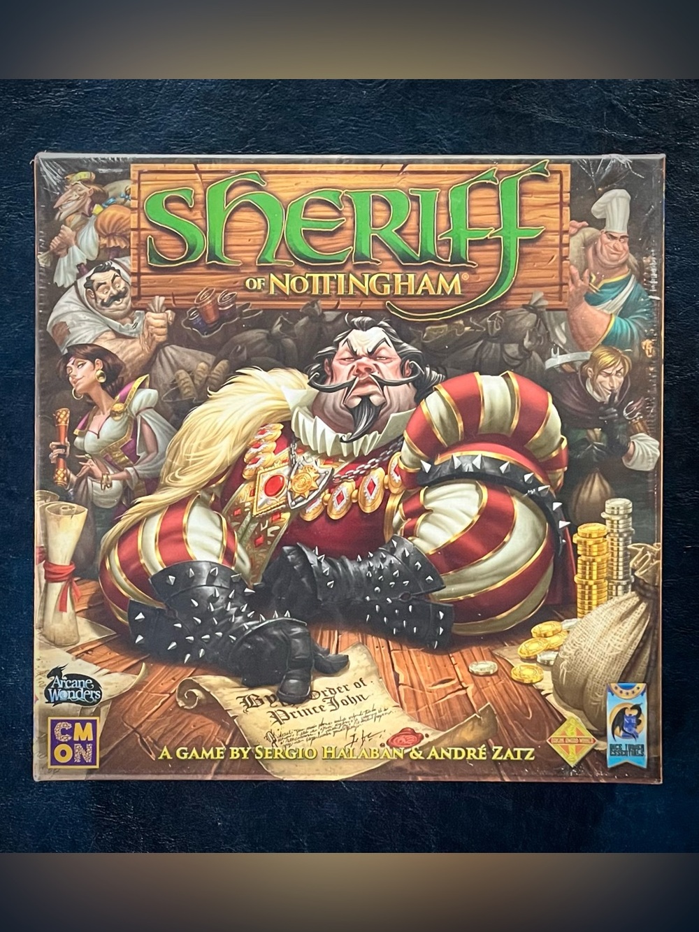 New / Sealed Sheriff of Nottingham Family Friendly Board Game Rare First Edition